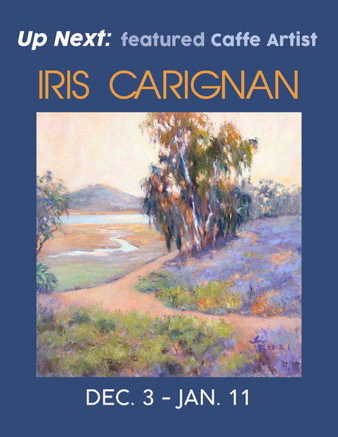 There’s a new art exhibit for Iris Carignan at Calvary North Chapel.