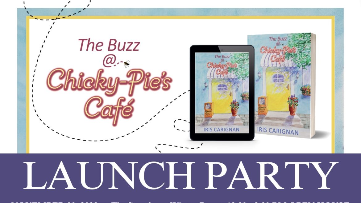 Book Launch Party for The Buzz @ Chicky-Pie's Cafe