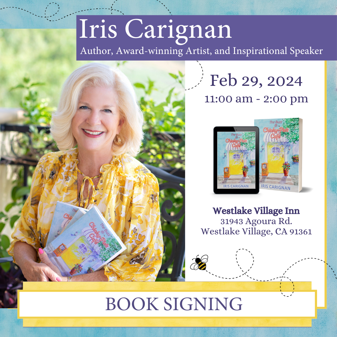 New Book Sign Event for Iris